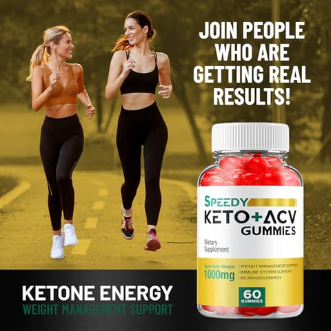 Indelo - (5 Pacotes) Gomas Speedy Keto ACV – Fórmula Avançada Speedy Keto Plus ACV Gummies Apple Cider Vinegar – Suplemento Alimentar Speedy ACV para Homens e Mulheres (300 Gomas)