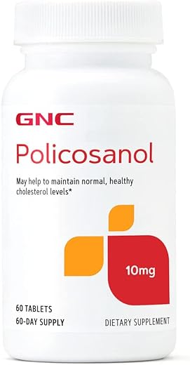 Policosanol 10 mg – 60 Comprimidos | Suplemento para Saúde Cardiovascular - GNC