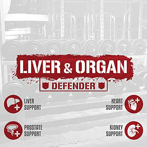 5% Nutrition - 5%% Nutrition Rich Piana Liver – Suplemento para o Fígado – 60 cápsulas