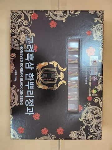 Generic - Raízes de Ginseng Preto Coreano Melado (22g x 10 Raízes) Panax Ginseng Preto