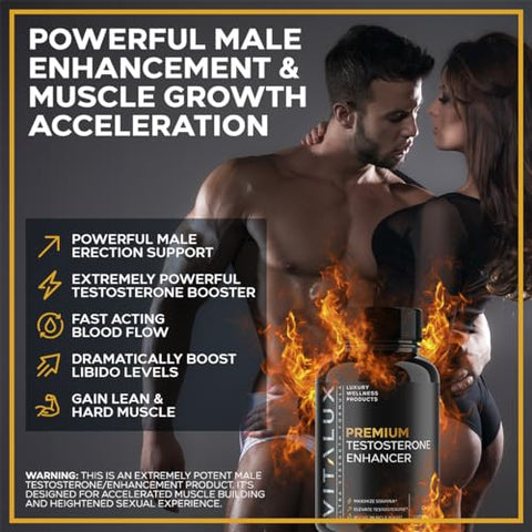 EPN Supplements - VITALUX || Suplemento Potencializador Masculino para Ereção – Aumente sua Performance!