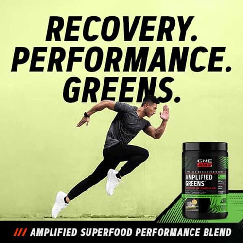 Superfoods Amplified Greens Blue Pomegranate – Superalimento Potencializado com Romã Azul – 100g - GNC
