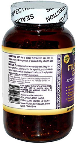 Gold Source Labs - Cápsulas de Cardo de Leite Orgânico, 180 caps, Pó Puro de Cardo de Leite Plus 80%% Extrato Padronizado de Silimarina Complexo, 450 mg, Suplemento Natural para a Saúde do Fígado, Impulso Imunológico, Desintoxicação