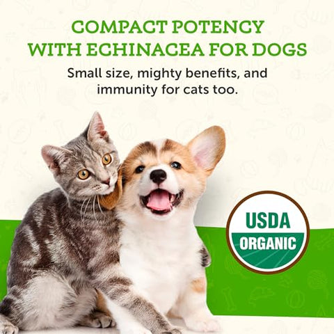 Echinacea Goldenseal – Fórmula Herbal para Cães e Gatos, Suporte Imunológico, Ervas 100% Orgânicas, Recomendado por Veterinários – 30 ml - Animal Essentials