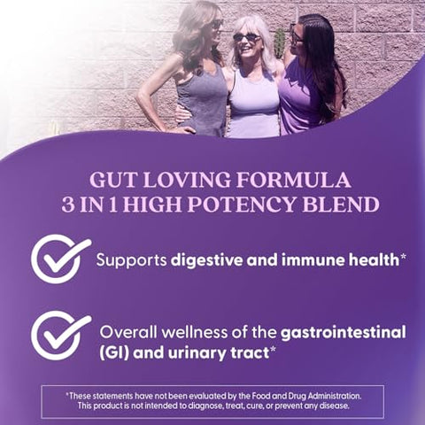 Doctor's BEST - Doctor’s BEST Probiótico Digestivo Feminino com Prebiótico de Cranberry 30 Cápsulas Vegetais – Marca Doctor’s BEST