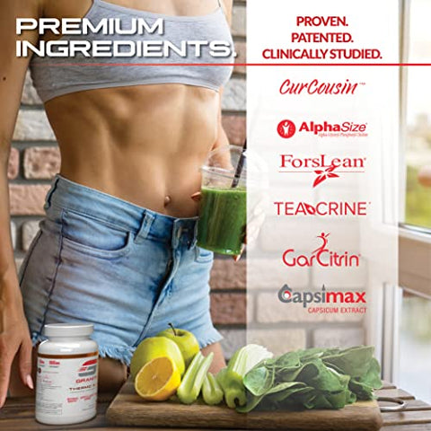 Granite Supplements - Thermo Burn by Granite® – Nova Fórmula Avançada Termogênica, Metabólica e de Humor (90 Cápsulas)
