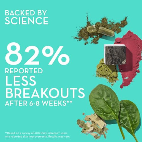 Daily Cleanse – Suplemento para Acne e Pele Limpa | Marca HUM - HUM