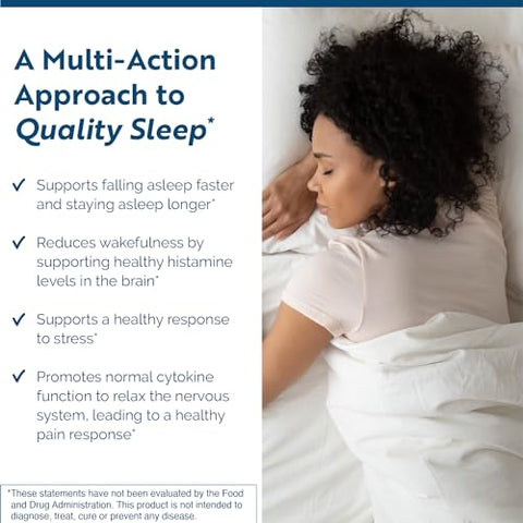Circadian PM – Promove um Sistema Nervoso Saudável, Resposta à Histamina | 60 cápsulas | Marca Researched Nutritionals - Researched Nutritionals