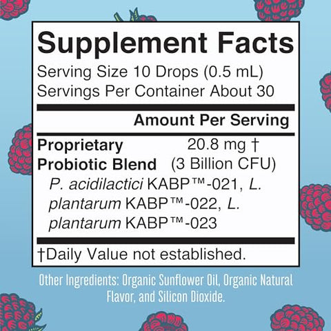 MaryRuth Organics - MaryRuth’s Probiótico Digestão Gotas (Framboesa) para Mulheres 40 – Aumente a Visibilidade do Produto