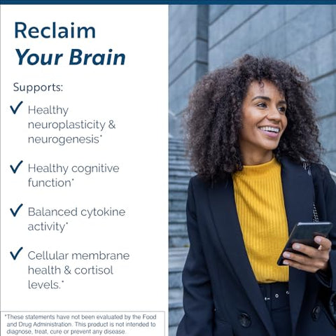 Researched Nutritionals - BDNF Essentials – Suplemento Cognitivo para Saúde do Cérebro – Pesquisado pela Nutritionals