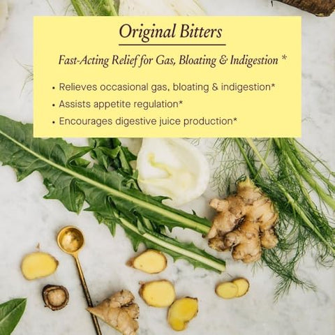 Original Bitters Orgânicos Certificados – Alívio de Inchaço – Suporte à Função Hepática – 30ml - Urban Moonshine