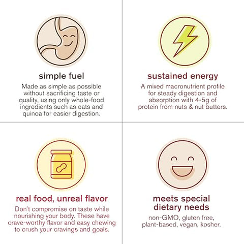 Skratch Labs - Barra Energética SKRATCH LABS | Pack Variado (12 unidades) | Snack Saudável à Base de Plantas | Baixo teor de açúcar, Proteína Vegetal, Grãos Antigos | não transgênico, sem glúten, sem soja, vegano, kosher