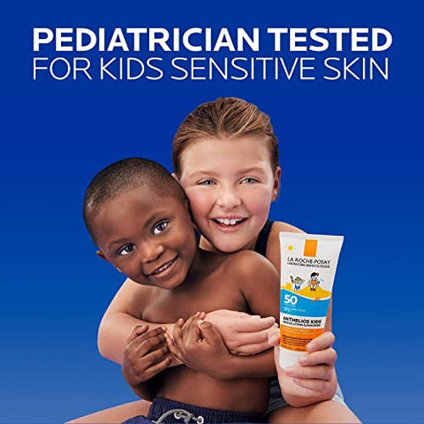 Anthelios Kids Loção Solar Suave FPS 50 | Amplo Espectro Antioxidantes | Protetor Solar para Crianças | Octinoxate - La Roche-Posay