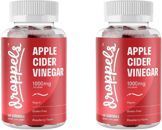 Gomas de Vinagre de Maçã 1000mg com Beterraba – Saúde e Sabor - Droppels