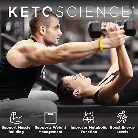 Shake de Refeição Cetogênica Sabor Chocolate, Rico em MCTs e Proteínas, Amigo do Keto e Paleo, Perda de Peso, (14 porções), Embalagem de 578g - Keto Science