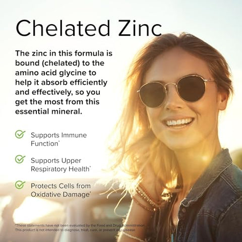 Zinco Plus Selênio para o Sistema Imunológico – 60 cápsulas - Terry Naturally