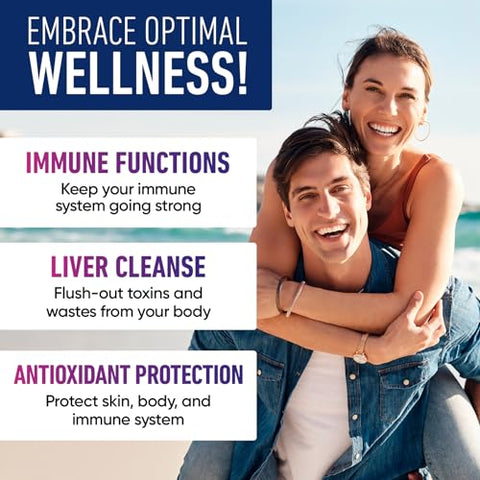 Alpha Flow - Liposomal Glutationa 1750MG – Complexo Antioxidante de Glutationa Liposomal com Vitamina C e Fosfolipídios – Suporte para Desintoxicação do Fígado e Imunidade – Marca: [Nome da Marca]