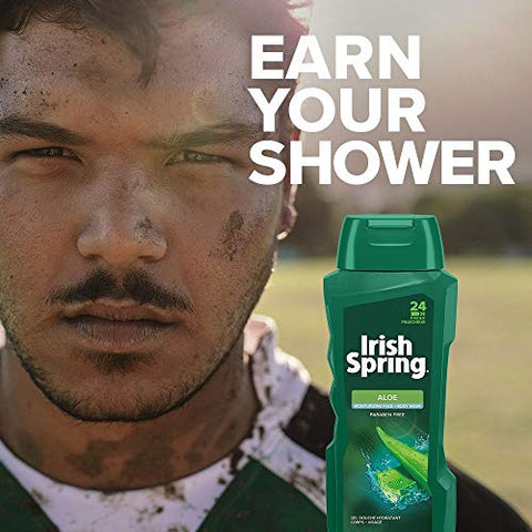 Colgate - Irish Spring Original Body Wash for Men – 532 ml (Pack of 4) | Fresh and Invigorating Scent | Ideal for Daily Use