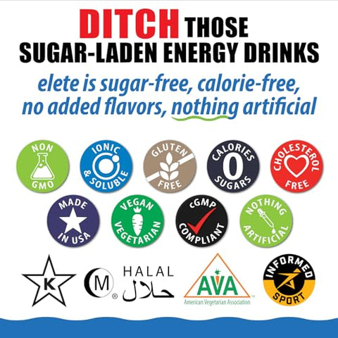 Elete Citrilyte Add-in - elete – Gotas de Hidratação com Eletrólitos | Sódio, Magnésio, Potássio | 100ml