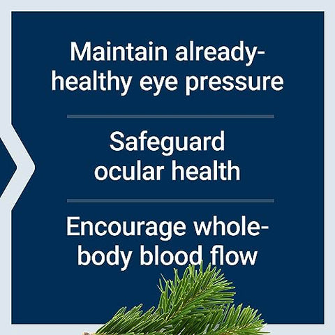 Eye Pressure Support com Mirtogenol – Suplemento para Saúde Ocular – com casca de pinheiro marítimo francês – Livre de glúten, vegetariano, não transgênico – 30 cápsulas - Life Extension