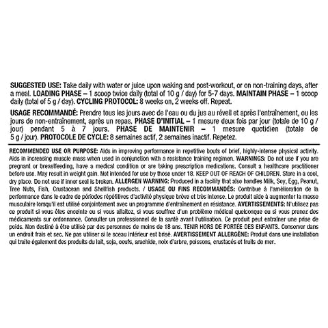 ALLMAX Nutrition - ALLMAX Essentials CREATINE – 400 g em Pó – Melhora o Desempenho