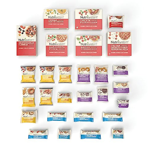Kit de Perda de Peso Nutrisystem® FROZEN Favoritos dos Membros com 7 Dias e 28 Refeições Deliciosas | Nutrisystem®