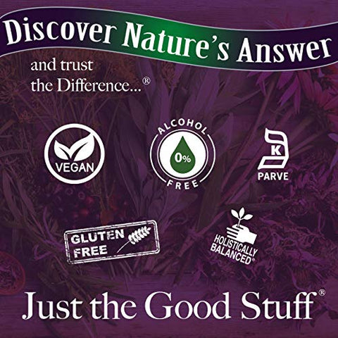 Nature's Answer - Nature’s Answer Bitters and Ginger 60ml – Sem Álcool, Sem Glúten, Suporte Digestivo – Swedish Bitters, Digestive Bitters, Extrato de Gengibre para Suporte Estomacal – Adequado para