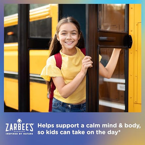 Zarbee's - Zarbee’s Gummy Calm para Crianças, Apoia uma Mente Calma – 60 gomas