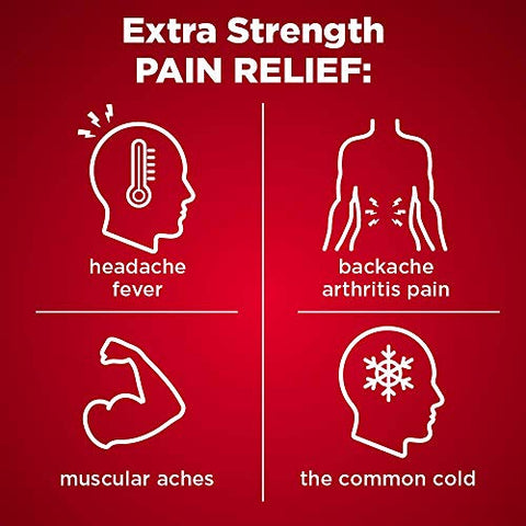 Acetaminophen 500 mg, Alívio Rápido, 400 Comprimidos - Amazon Basic Care