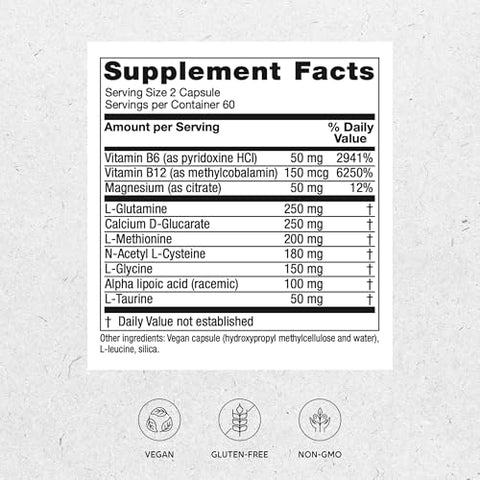 Endocrine Disruptor Relief – 120 Cápsulas | Alívio de Disruptores Endócrinos | Marca Vitanica - Vitanica