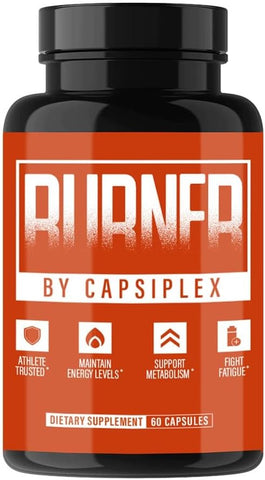 nutradash - Capsiplex Burner – Queimador de Gordura para Homens e Mulheres – Cápsulas de Dieta Capsiplex (60 Cápsulas – 1 Mês de Fornecimento)