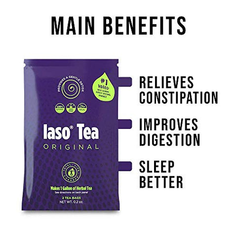 TEA DETOX – Chá Emagrecedor 1 Semana – Perca Peso – Marca IASO - IASO