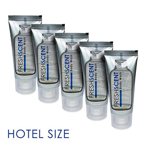 Body Wash 30ml (100 Unidades) Tamanho de Viagem para Hotel, Amenidades e Artigos de Higiene em Atacado - Freshscent