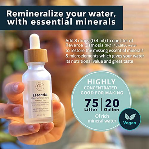 mayu - Mayu Concentrated Ionic Trace Mineral Drops – Rico em Eletrólitos Concentrados: Suplemento de Sódio de Cloreto de Magnésio – Mistura Essencial para Suporte Imunológico – Rico em Nutrientes