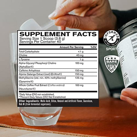 BPN – Suplemento de Suporte Cerebral in-Focus, Melhore a Concentração - BARE PERFORMANCE NUTRITION
