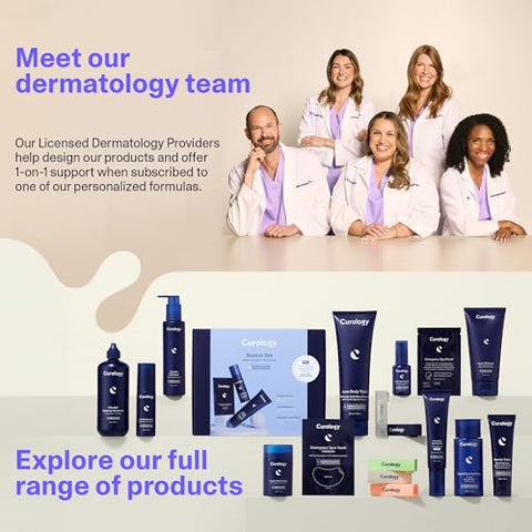 Gel Hidratante Facial, Loção Diária Leve com Ácido Hialurônico, Hidratação Ajustável para Todos os Tipos de Pele, 50 ml - Curology