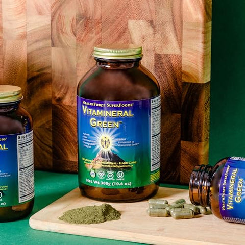 HEALTHFORCE SUPERFOODS - HealthForce SuperFoods Vitamineral Green – Suplemento Mineral para Imunidade | Marca HealthForce SuperFoods