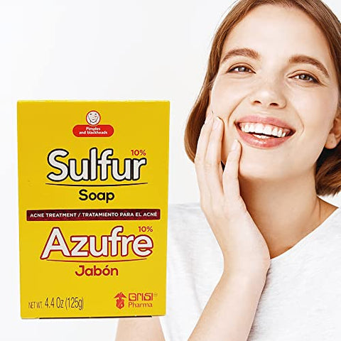 Bio Sabonete de Enxofre com Lanolina, 125g (Pacote com 12) - Grisi