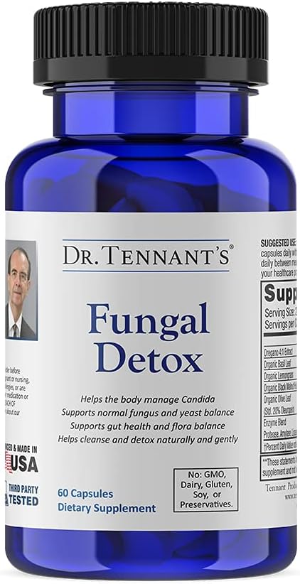 Dr. Tennant's - Dr. Tennant’s Fungal Detox: Limpeza Candida, Regulação do Humor, Controle de Desejos | 60g