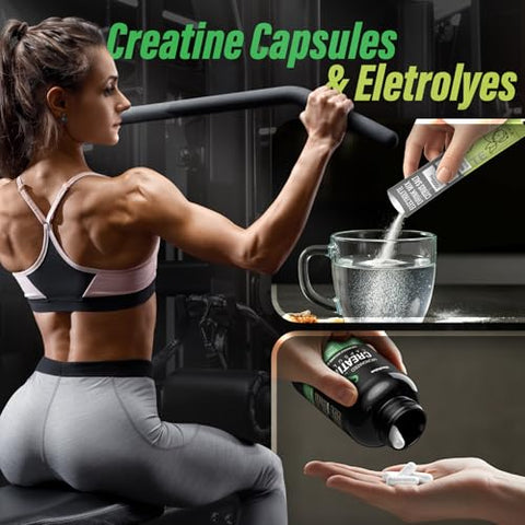 Bikayalue - Cápsulas de Creatina: Potencialize seus resultados com a marca líder em suplementos esportivos