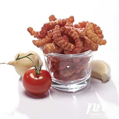 Snacks de Tomate Apimentado com Alto Teor de Proteína, Crocantes e Saudáveis, 15g de Proteína, Baixa Caloria, Baixo Teor de Gordura e Açúcar, Sem Glúten – 1 Embalagem com 7 Porções - Proti-Thin