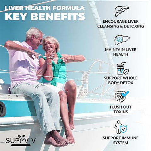 Suppviv - Saúde do Fígado | Desintoxicação e Limpeza do Fígado