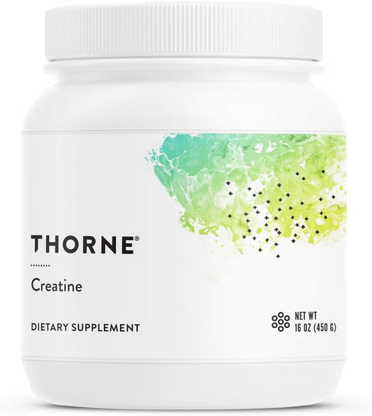 Creatine Monohidratada em Pó – Suporte Muscular, Energia Celular e Função Cognitiva – Livre de Glúten, Keto – Certificado NSF para Esportes – 16 Oz – 90 g - THORNE