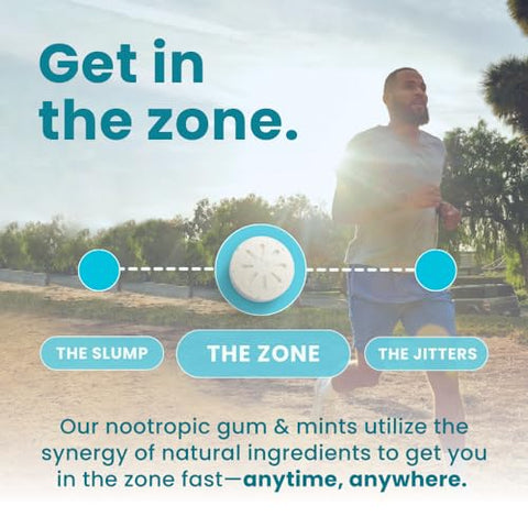 Energy – Goma de Cafeína (108 Unidades) – Sem Açúcar com L-teanina, Cafeína Natural e Vitamina B12 - NeuroGum