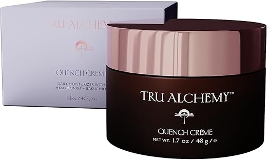 Quench Crème Hidratante Facial Diário | Ácido Hialurônico, Vitamina C | 50g - Tru Alchemy