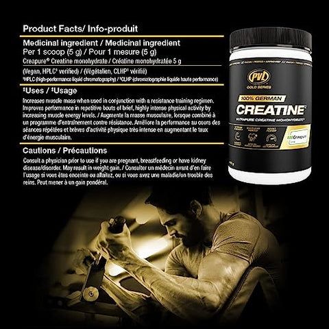 Creapure Creatine – Pó de Creatina Monohidratada Alemã Pura – 82 Porções – 410 g - PVL
