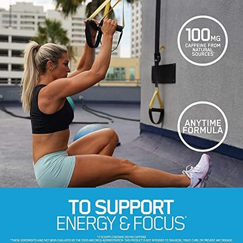 Essential AMIN.O Energy: Energético com Aminoácidos Essenciais – Líder em Nutrição Esportiva - Optimum Nutrition