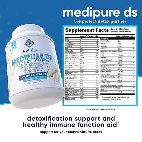 Medipure DS com Proteína de Ervilha Fase 1 – Fórmula Pura e Potente - NuEthix Formulations