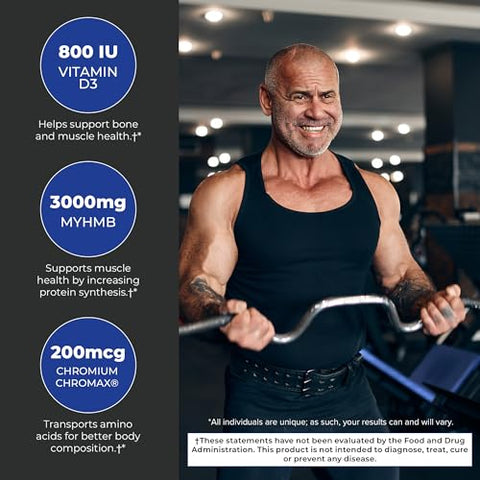 Tony Horton Proteína em Pó de Alta Performance à Base de Plantas com 3000 MG de HMB, Sem Adição de Açúcar, Vegano, Amigável ao Keto, Não-OGM (Baunilha – Nova Fórmula) - POWERLIFE
