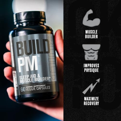 Build PM – Construtor Muscular Noturno – 60 Cápsulas - Jacked Factory